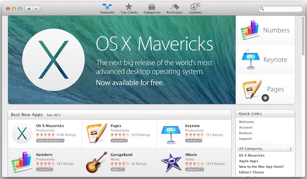 Mac App Store Download Location Mavericks